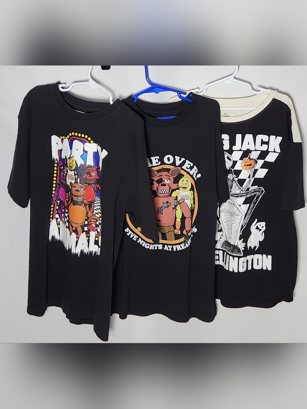 Kids Black Graphic Tee - Pack of 3 10/12